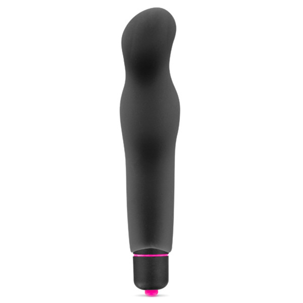 Vibromasseur noir 7 vitesses ondulé waterproof 